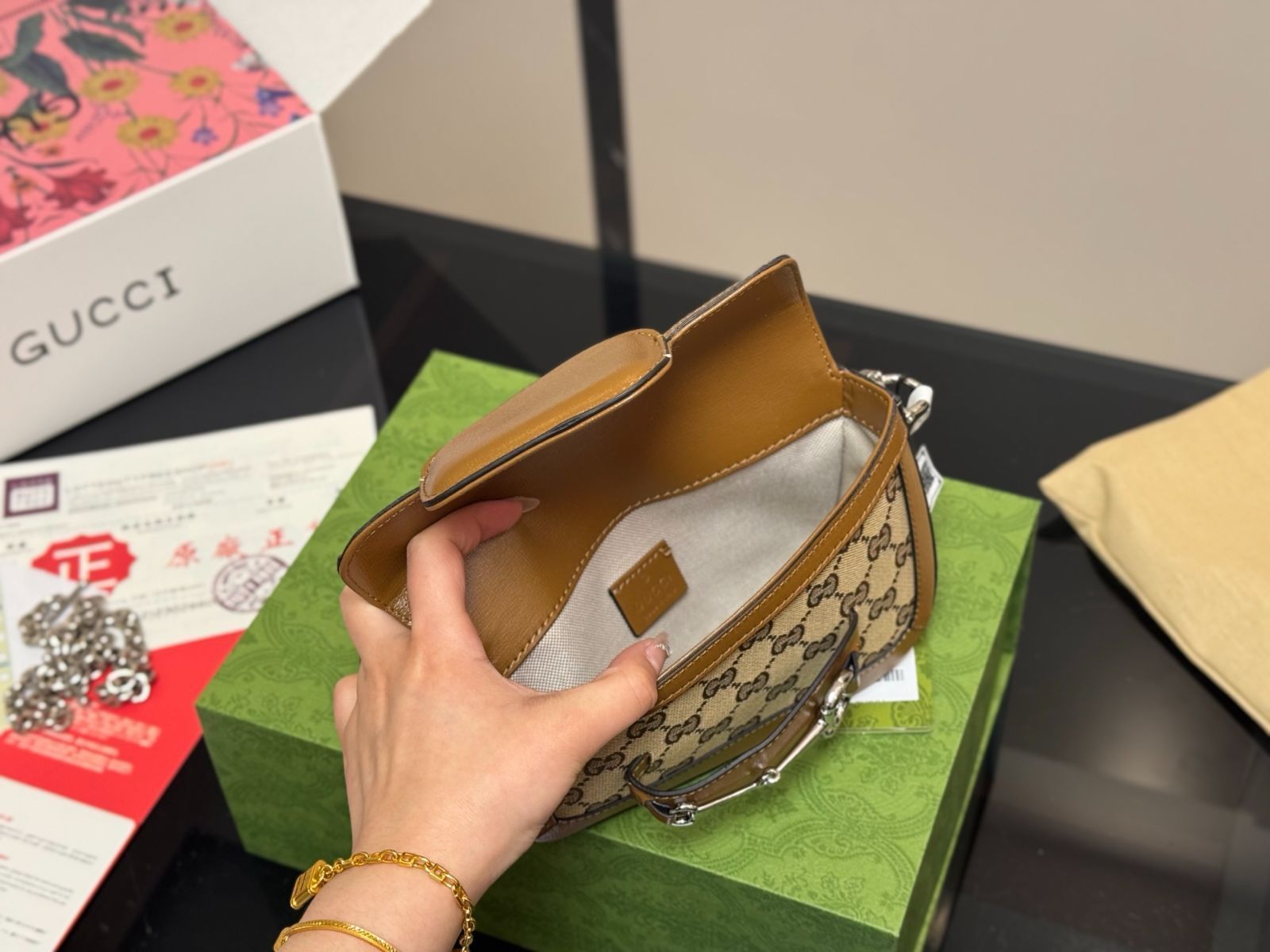 【今日特価】Gucci New 1955 アームバッグ 【今日特価】Gucci New 1955 アームバッグ