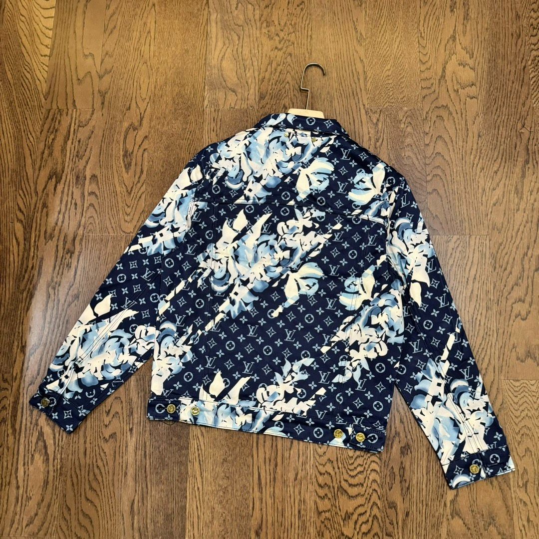 Louis Vuitton × 草間彌生 コラボ フラワーモノグラム デニムジャケット [本日特価|新品未使用品]