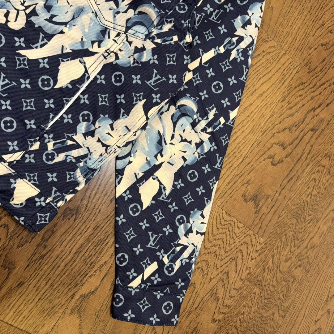 Louis Vuitton × 草間彌生 コラボ フラワーモノグラム デニムジャケット [本日特価|新品未使用品]