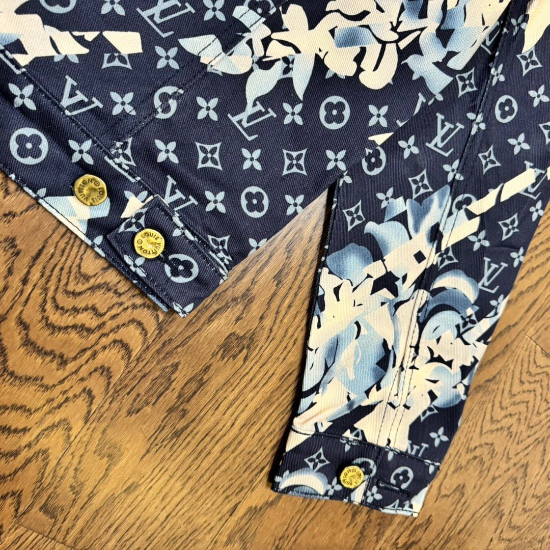 Louis Vuitton × 草間彌生 コラボ フラワーモノグラム デニムジャケット [本日特価|新品未使用品]