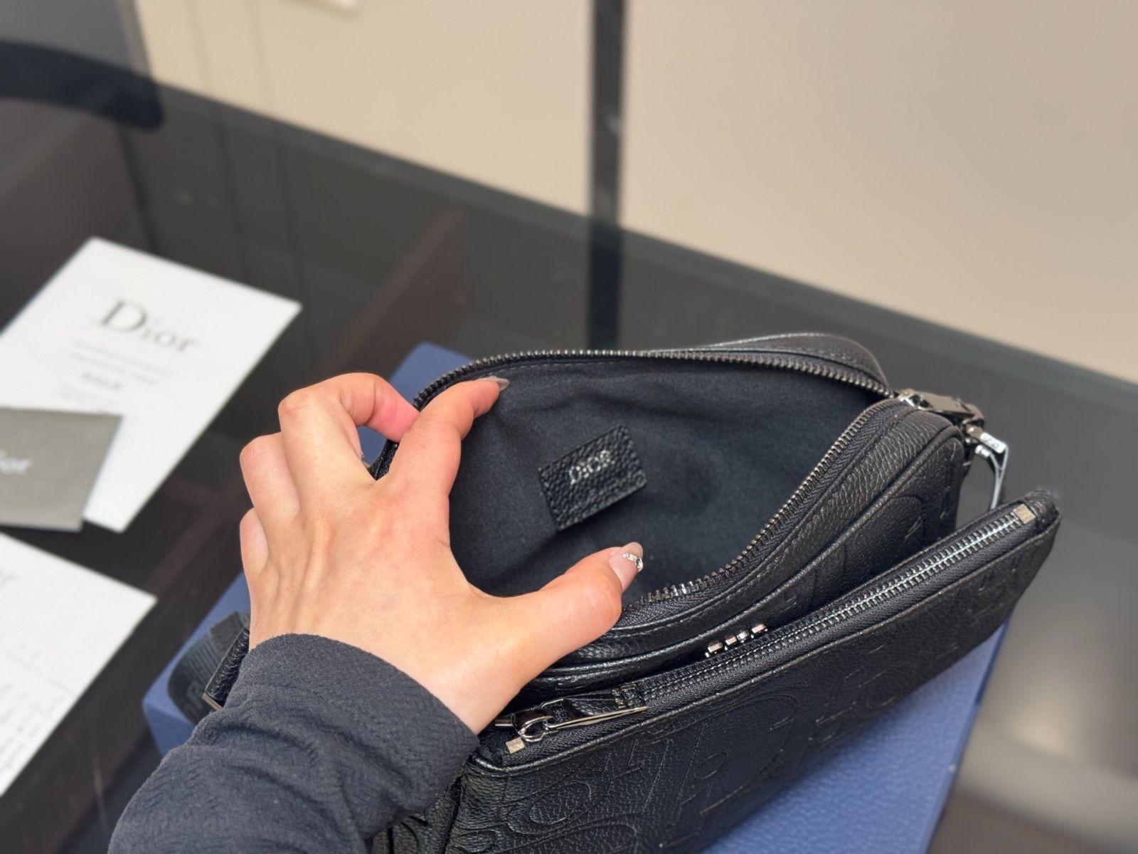 【今日特価】Dior Men's 3-in-1 Underarm Bag ディオール メンズ スリーインワン アンダーアームバッグ