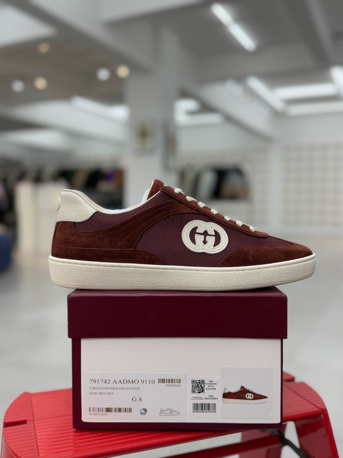 Gucci グッチ リド 24SS 新作 スエード スニーカー