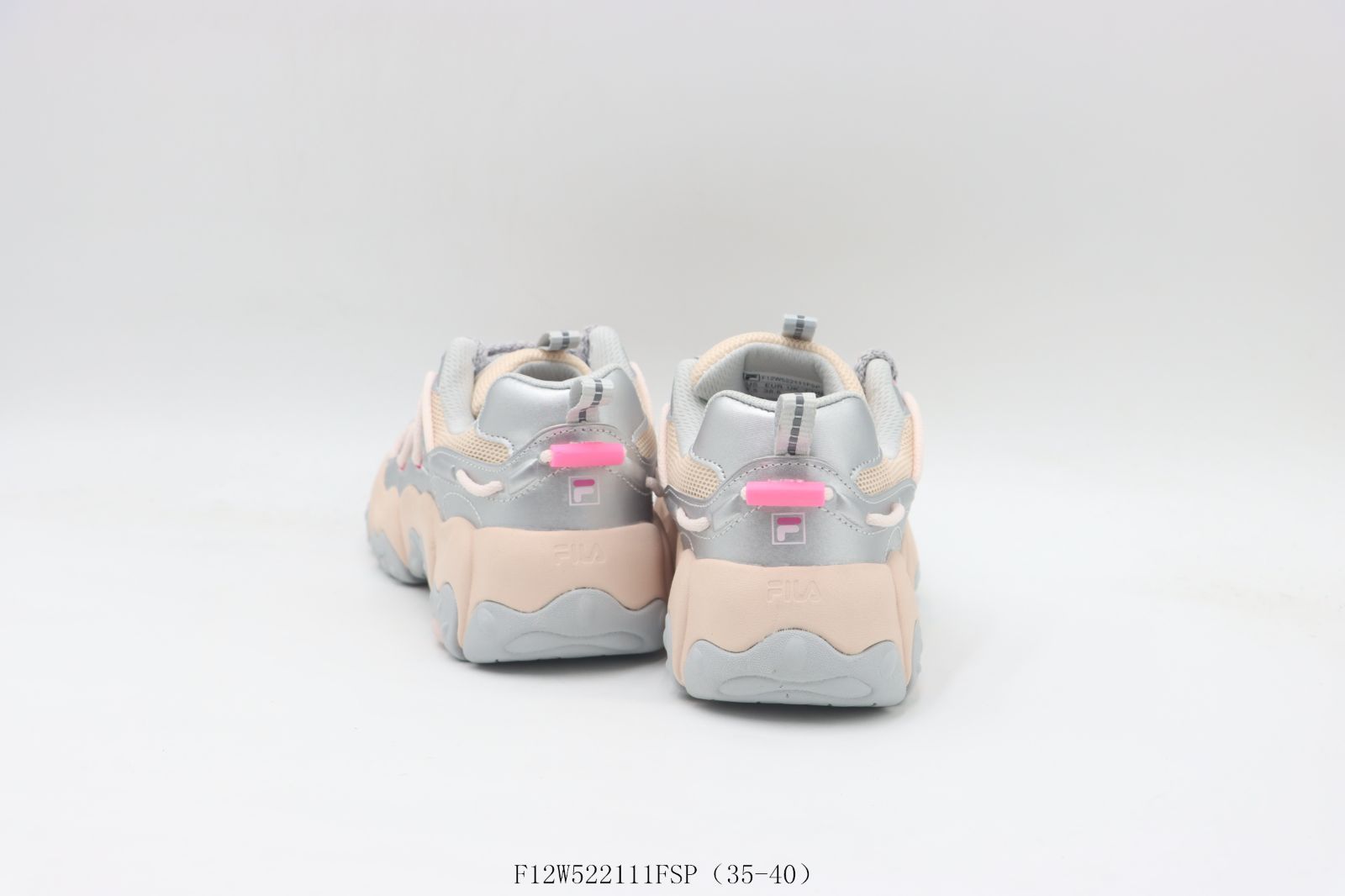 【今日特価】FILA フィラ オルダーシューズ F12W522111FSP シルバーピンク