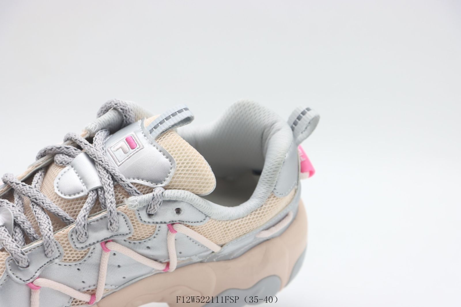 【今日特価】FILA フィラ オルダーシューズ F12W522111FSP シルバーピンク