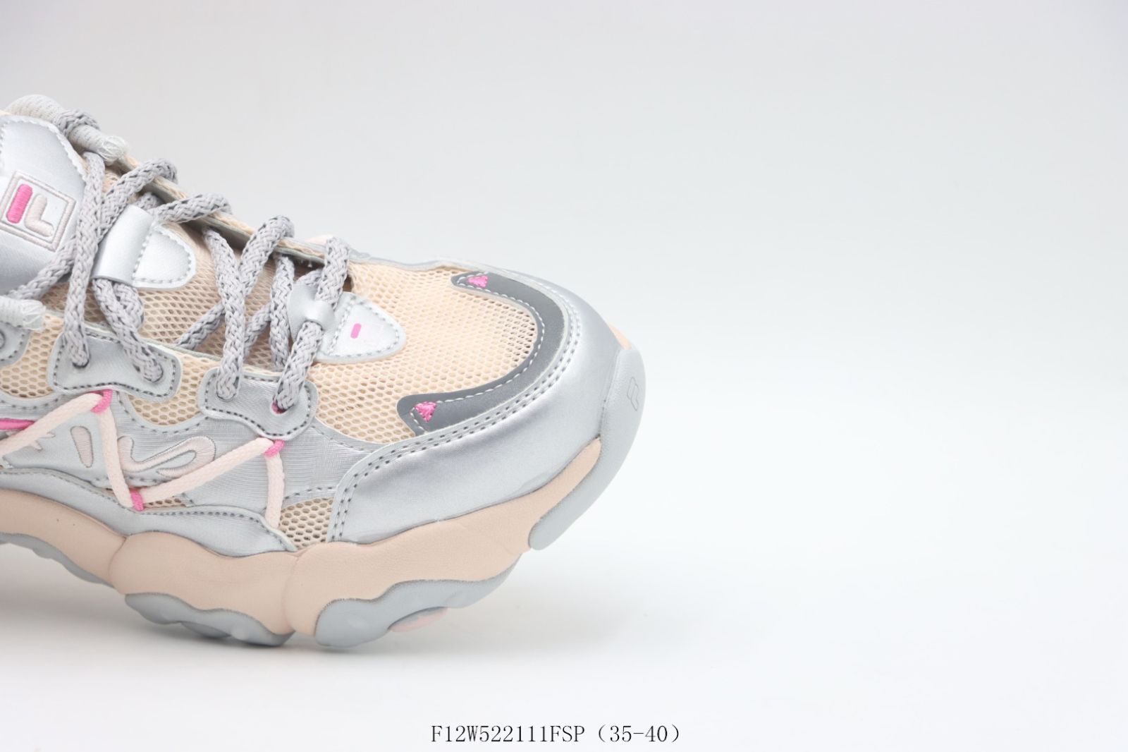 【今日特価】FILA フィラ オルダーシューズ F12W522111FSP シルバーピンク