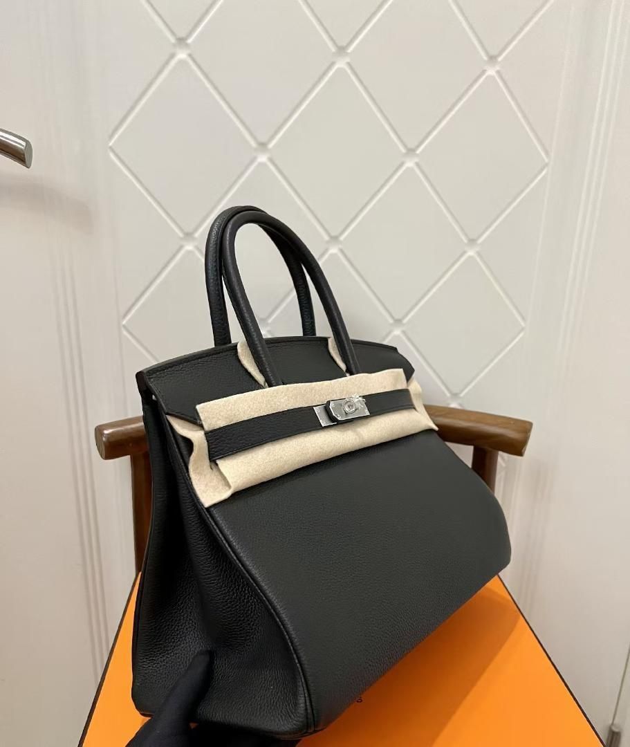 エルメス HERMES 25 ブラック ハンドバッグ