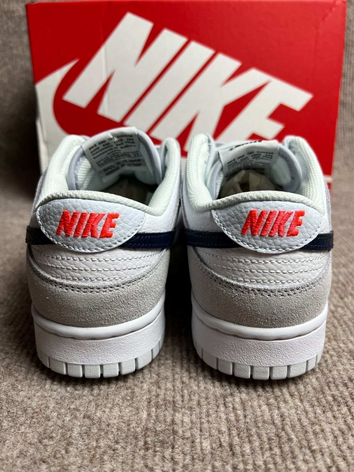 Nike ナイキ ダンクロー ミニ スウッシュ グレー/ネイビー ナイキ ナイキ ダンクロー ミニ スウッシュ グレー/ネイビー FJ4227-001 メンズ スニーカー ランニングシューズ 21SN-FJ4227-001