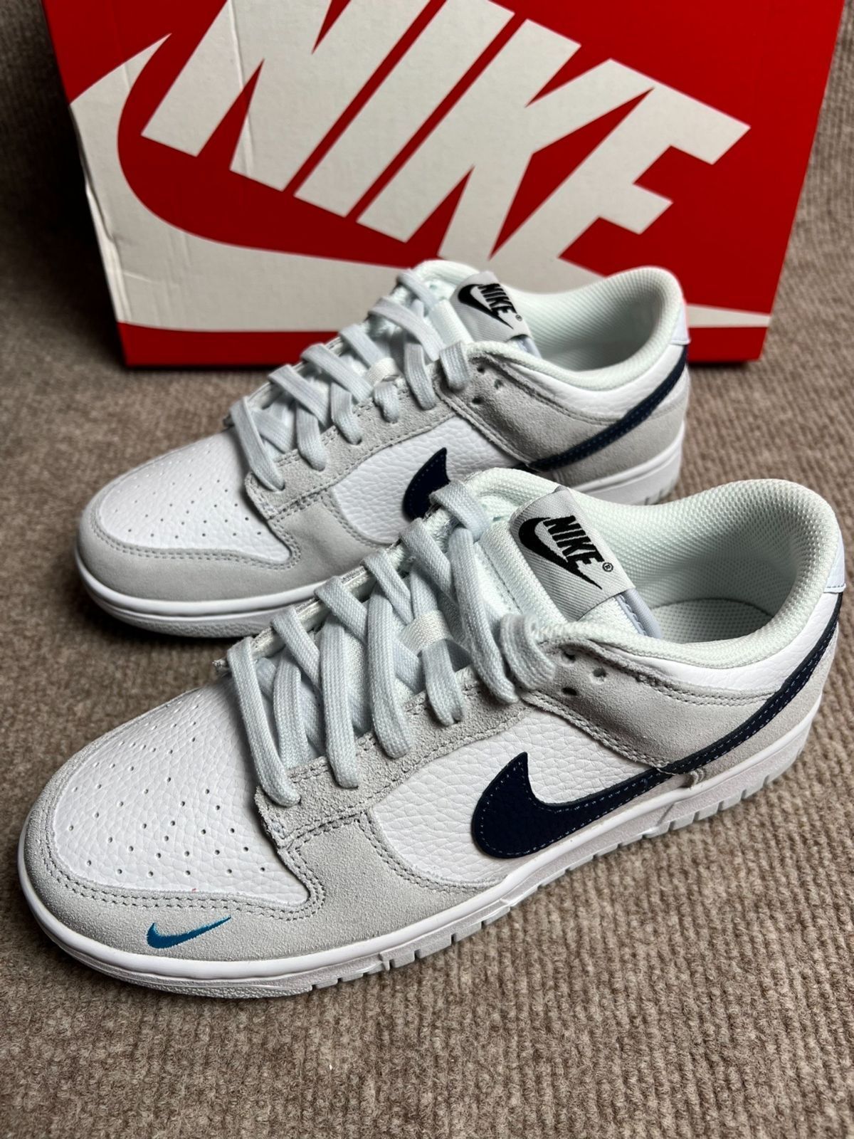 Nike ナイキ ダンクロー ミニ スウッシュ グレー/ネイビー ナイキ ナイキ ダンクロー ミニ スウッシュ グレー/ネイビー FJ4227-001 メンズ スニーカー ランニングシューズ 21SN-FJ4227-001
