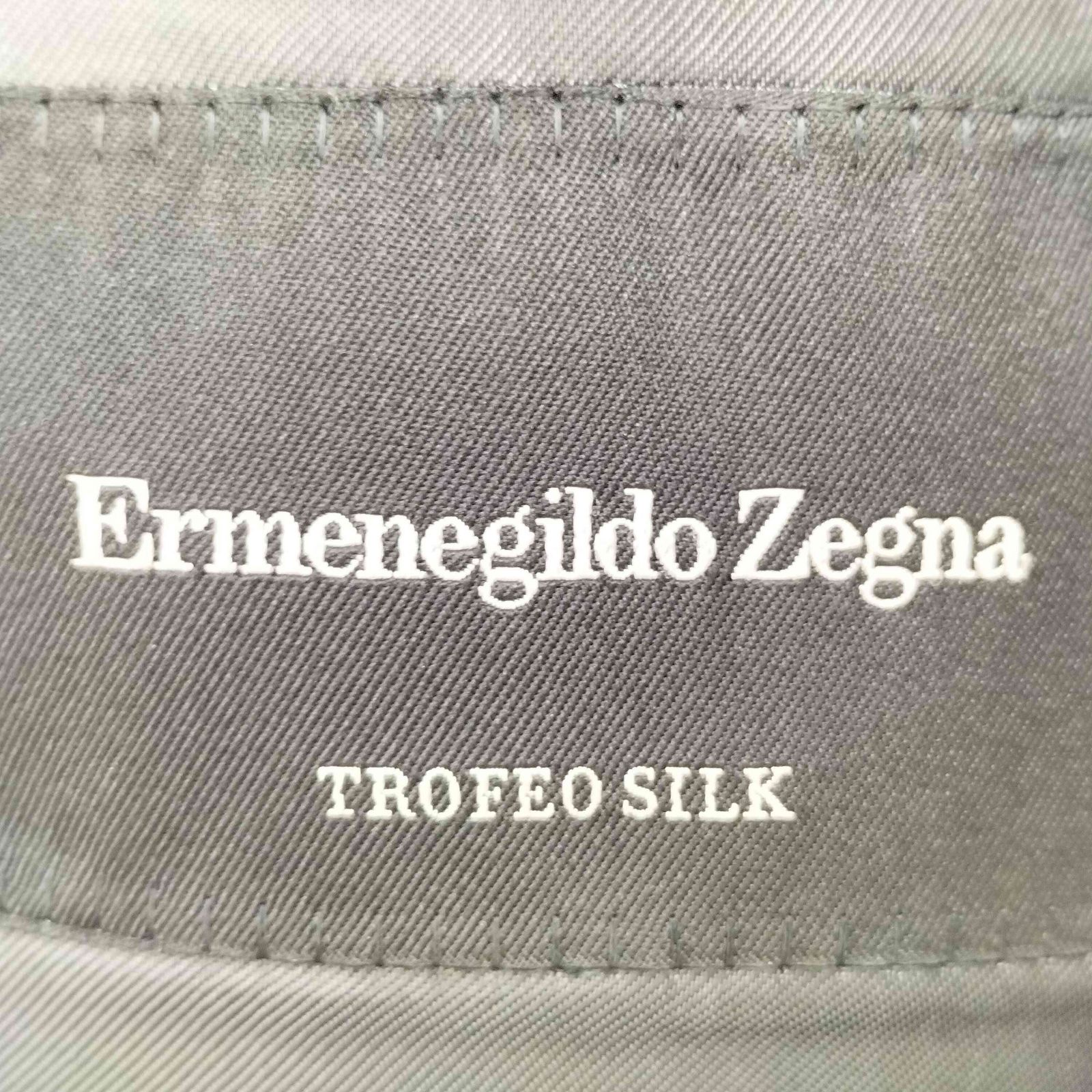 エルメネジルドゼニア Ermenegildo Zegna TROFEO SILK イタリア製