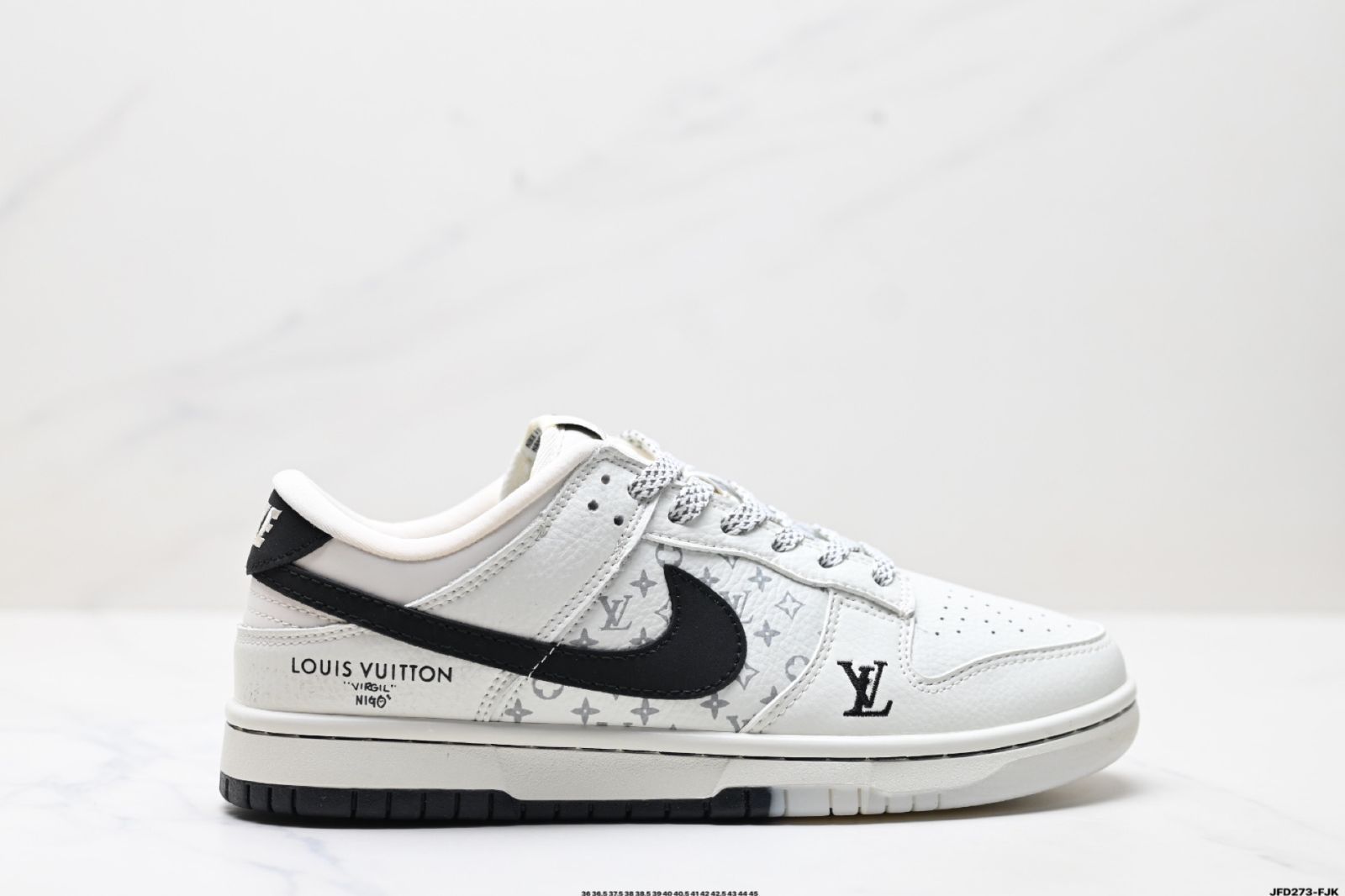 NIKEナイキ Dunk Low Retro ‘DIY ハイエンドカスタマイズ’ ロートップ レジャースポーツ スケートシューズ