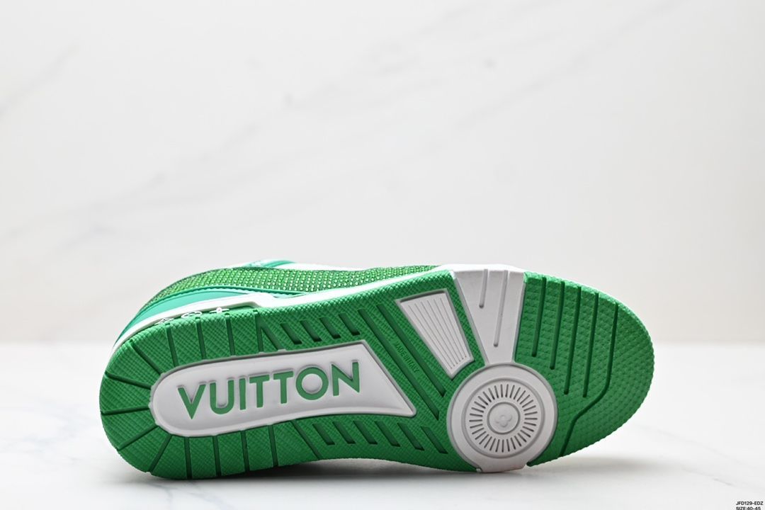 【LVルイ・ヴィトン】Trainer Maxi Low Sneaker パンブレッド マキシシリーズ ローカット カジュアル スポーツ バスケットシューズ08 【LVルイ・ヴィトン】Trainer Maxi Low Sneaker パンブレッド マキシシリーズ ローカット カジュアル スポーツ バスケットシューズ08