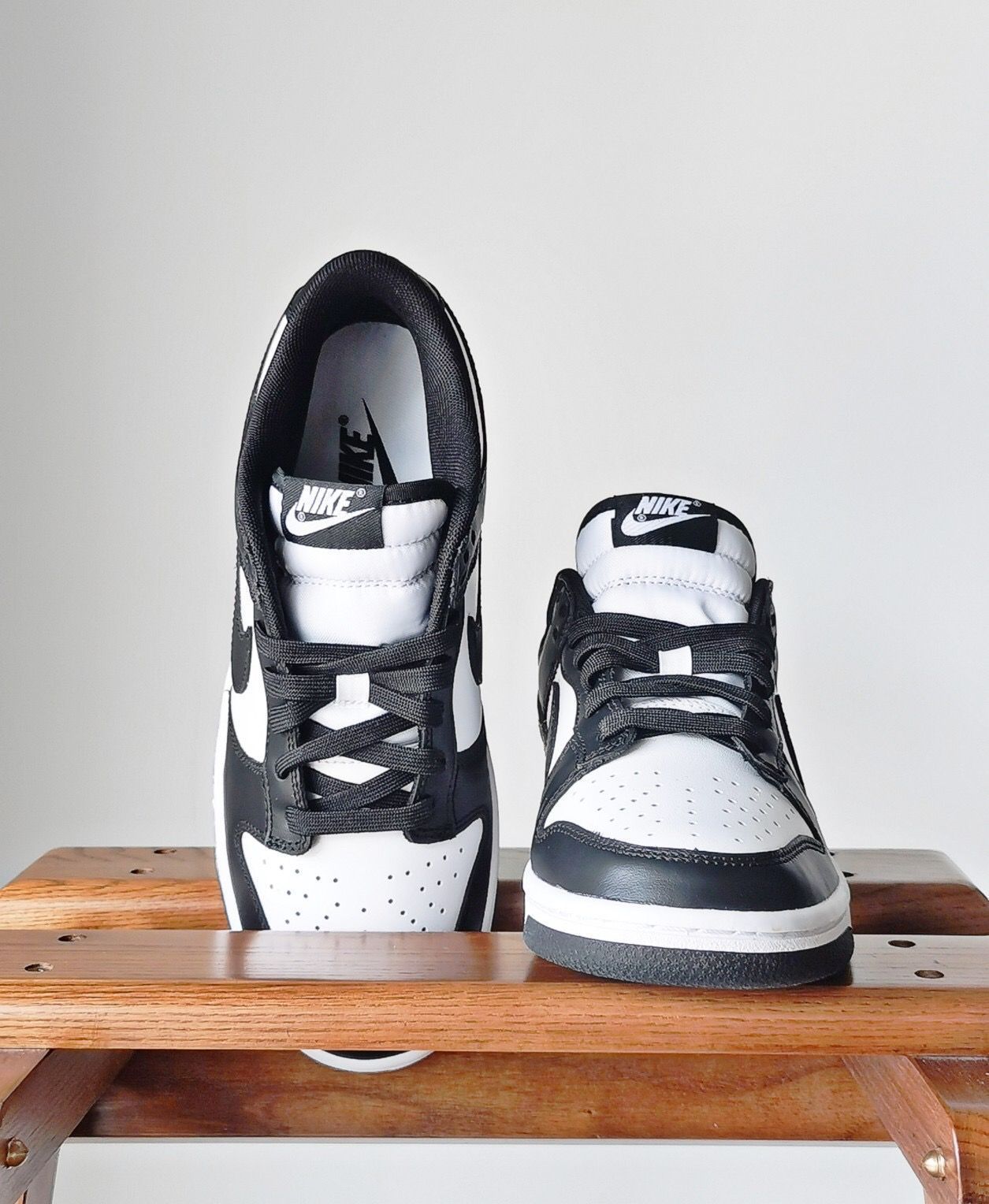 ナイキ dunk low 白黒パンダ｜本日限定特価｜新品未使用