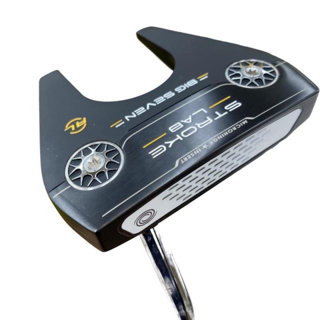 【中古】 オデッセイ STROKE LAB BLACK BIG SEVEN ARMLOCK 39インチ パター PT STROKE LAB BLACK (フレックスその他) メンズ 男性用 右利き 右用 Cランク ゴルフクラブ