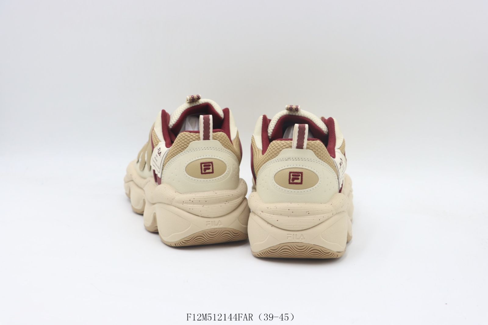 【今日特価】FILA フィラ クランキースニーカー F12M512144FAR カーキレッド