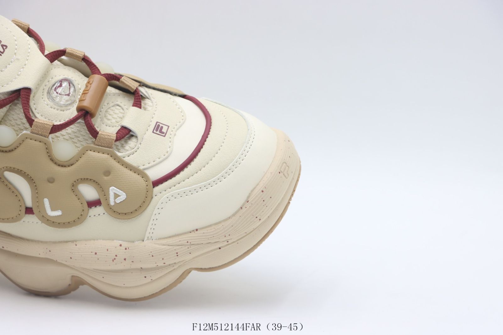 【今日特価】FILA フィラ クランキースニーカー F12M512144FAR カーキレッド