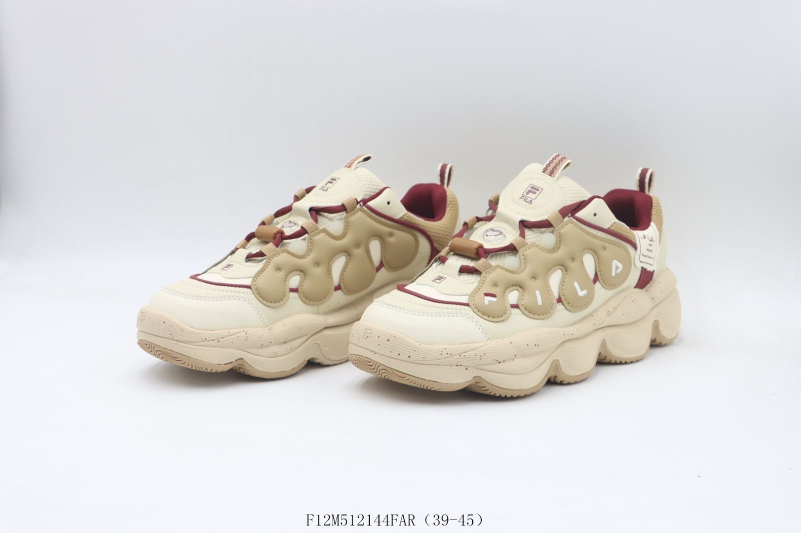 【今日特価】FILA フィラ クランキースニーカー F12M512144FAR カーキレッド