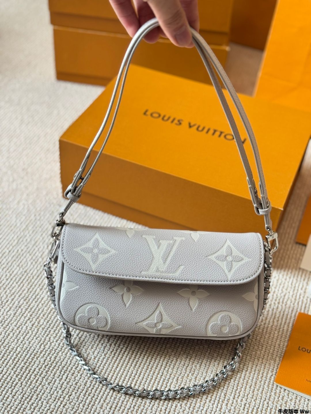 【今日特価】LV Ivy WOC アイビー ウォレットオンチェーン - ミルキーピンク サマーデザイン