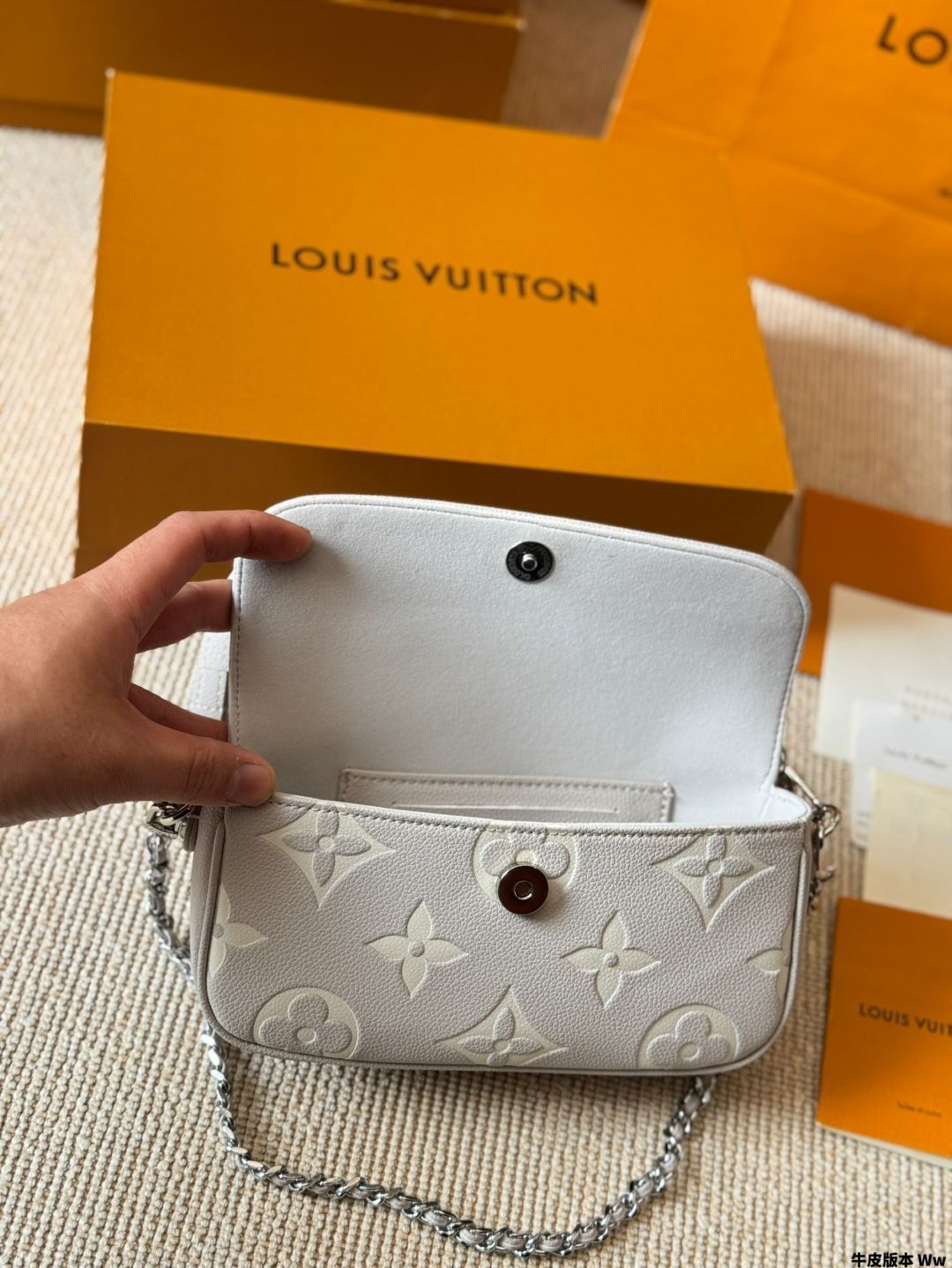【今日特価】LV Ivy WOC アイビー ウォレットオンチェーン - ミルキーピンク サマーデザイン