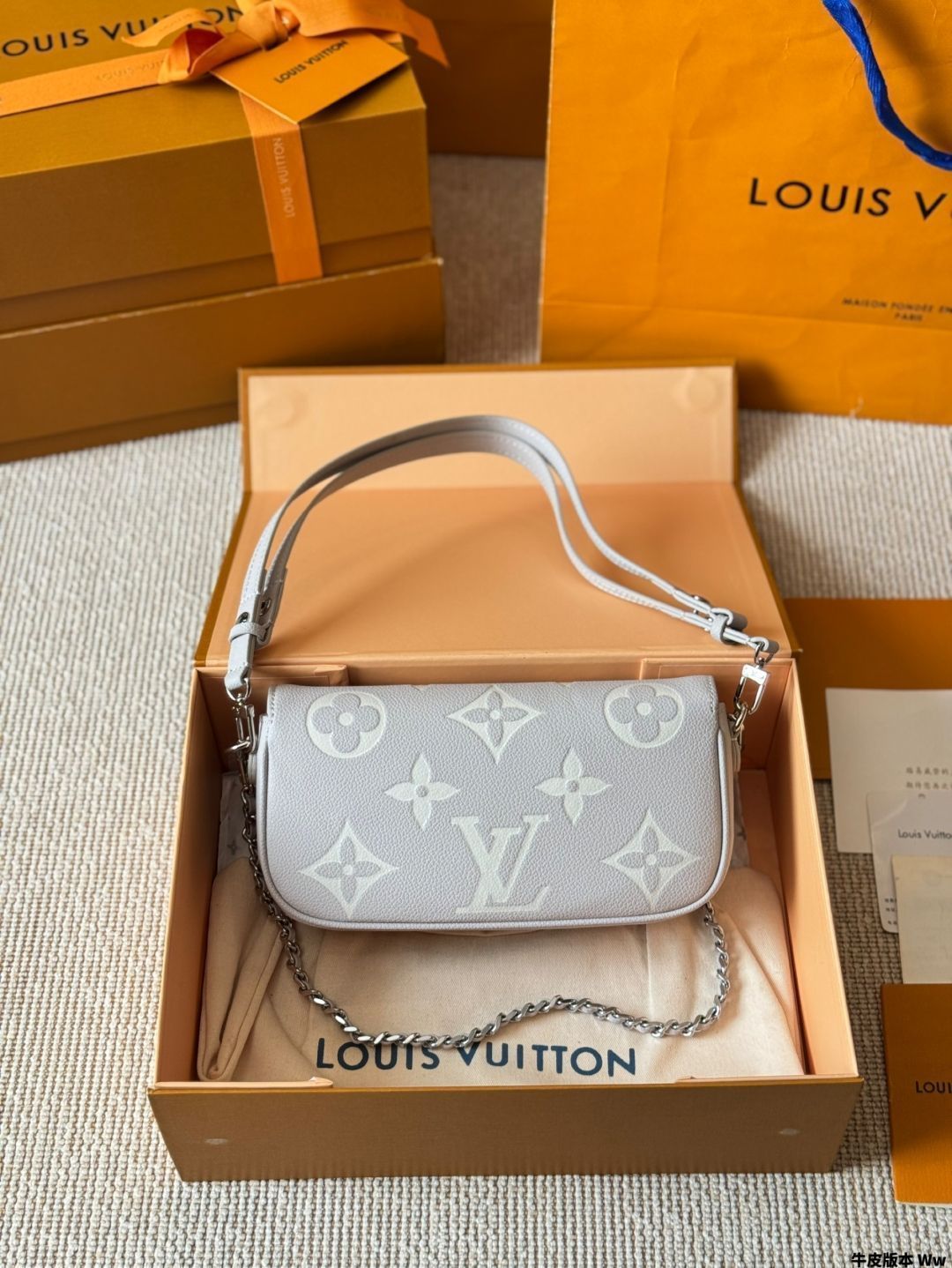 【今日特価】LV Ivy WOC アイビー ウォレットオンチェーン - ミルキーピンク サマーデザイン