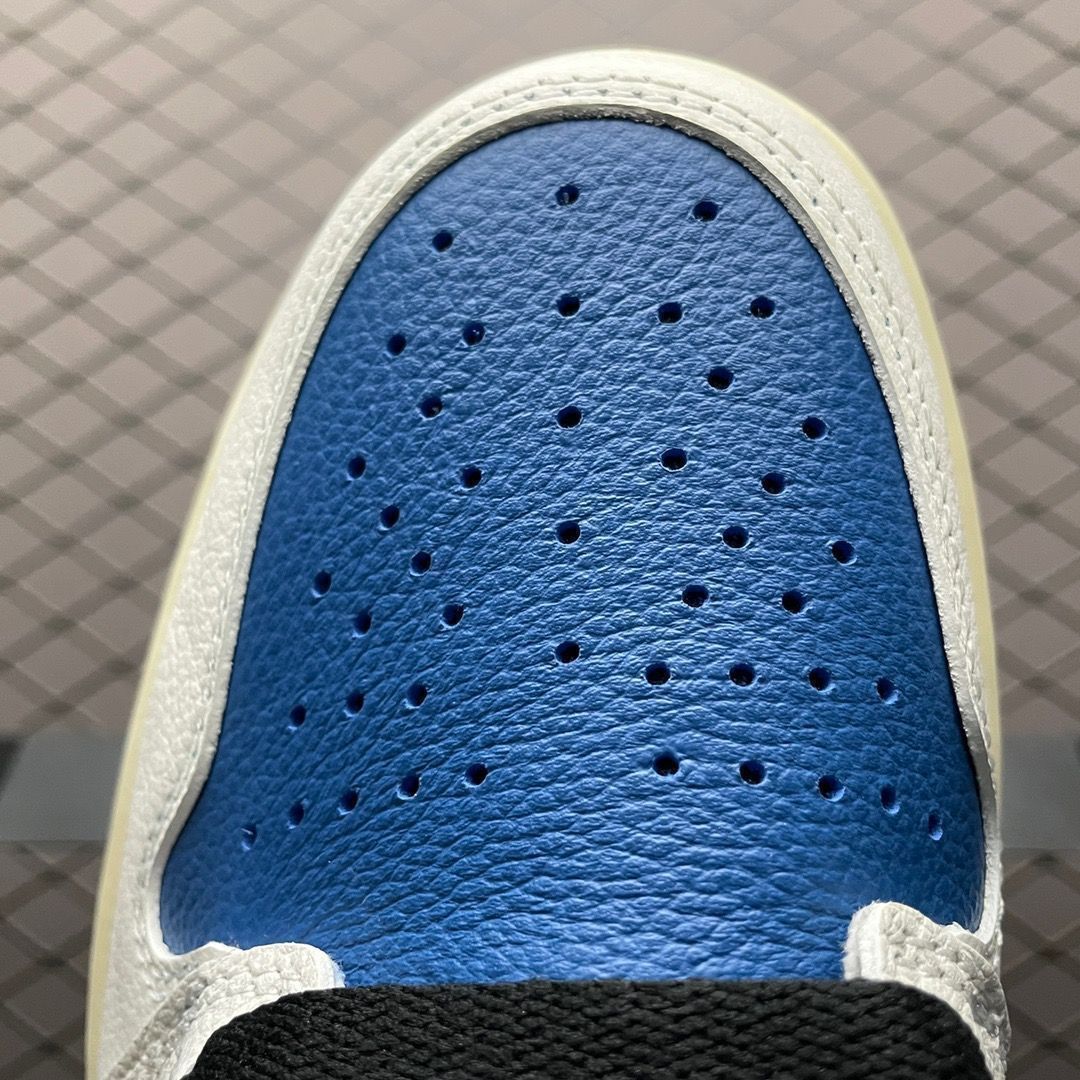 NIKE fragment x travis scott x air jordan 1 military blue aj1