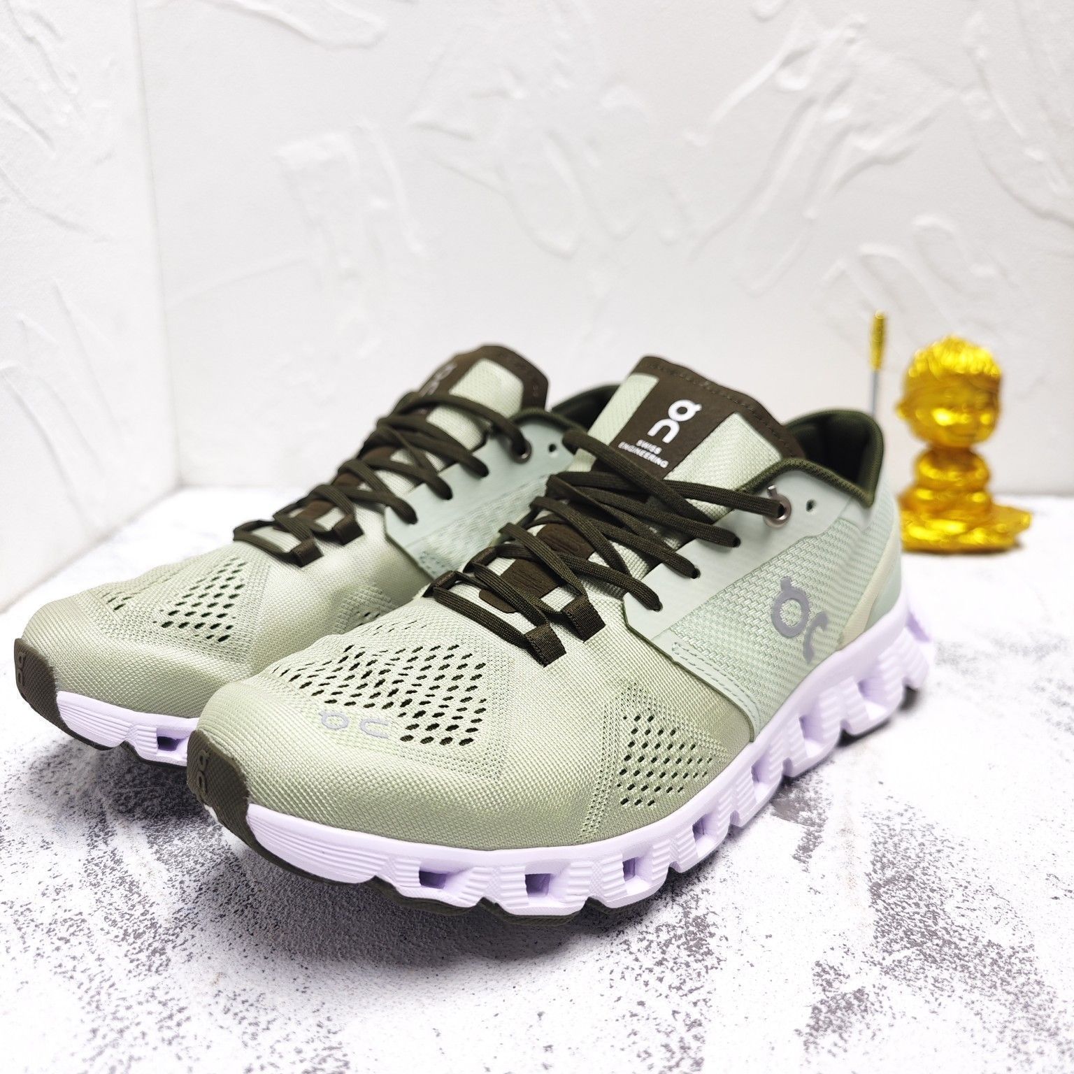 On Cloud X Sneakers オン クラウドX ジョギング スポーツ トレーニング ランニングシューズ メンズ レディース スニーカー タウンユース 新品 未使用 グリーン