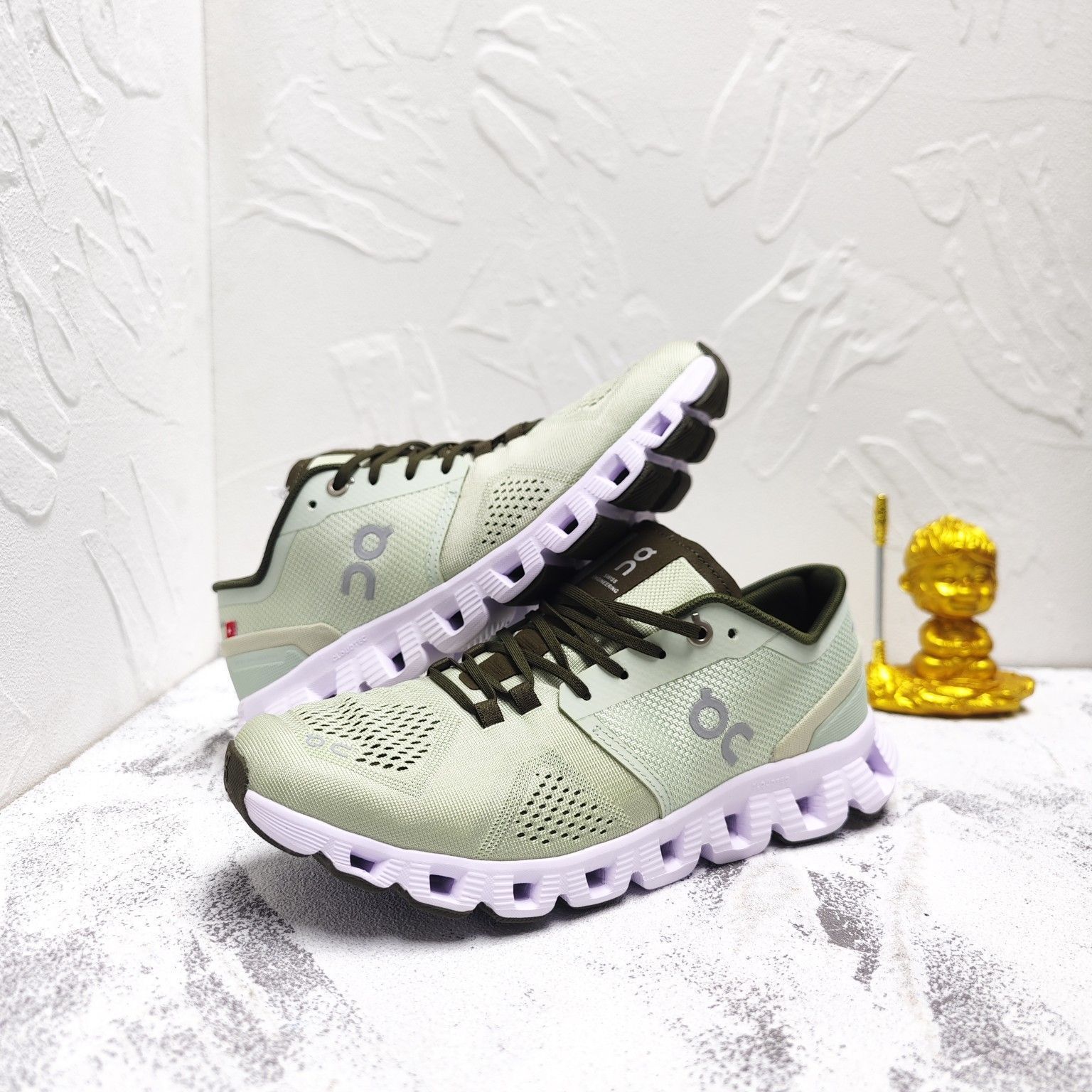 On Cloud X Sneakers オン クラウドX ジョギング スポーツ トレーニング ランニングシューズ メンズ レディース スニーカー タウンユース 新品 未使用 グリーン