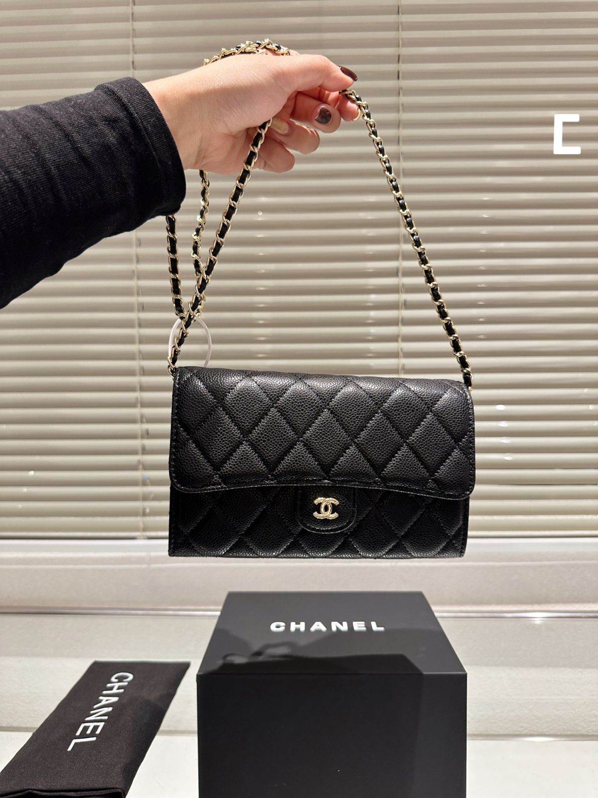 【今日特価】Chanel 香奈儿 早春 WOC スタイリッシュなデザイン