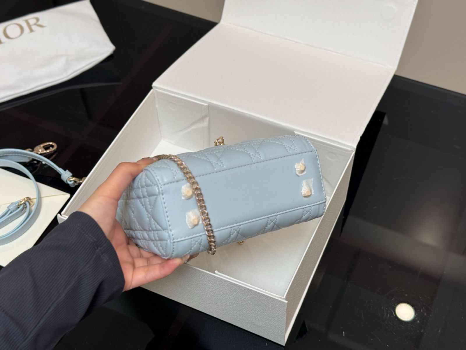 【今日特価】DIOR Lady Dior ライディオール サイドストラップ バージョン