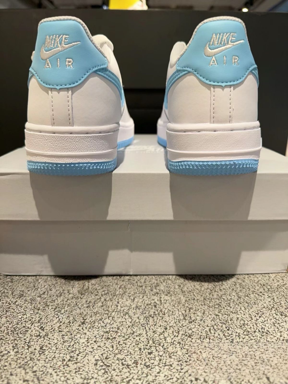 NIKE AIR FORCE 1 '07 ナイキ エアフォース1 07 メンズ レディース スニーカー ローカット WHITE/AQUARIUS BLUE/WHITE ホワイト FQ4296-100｜本日限定特価｜新品未使用