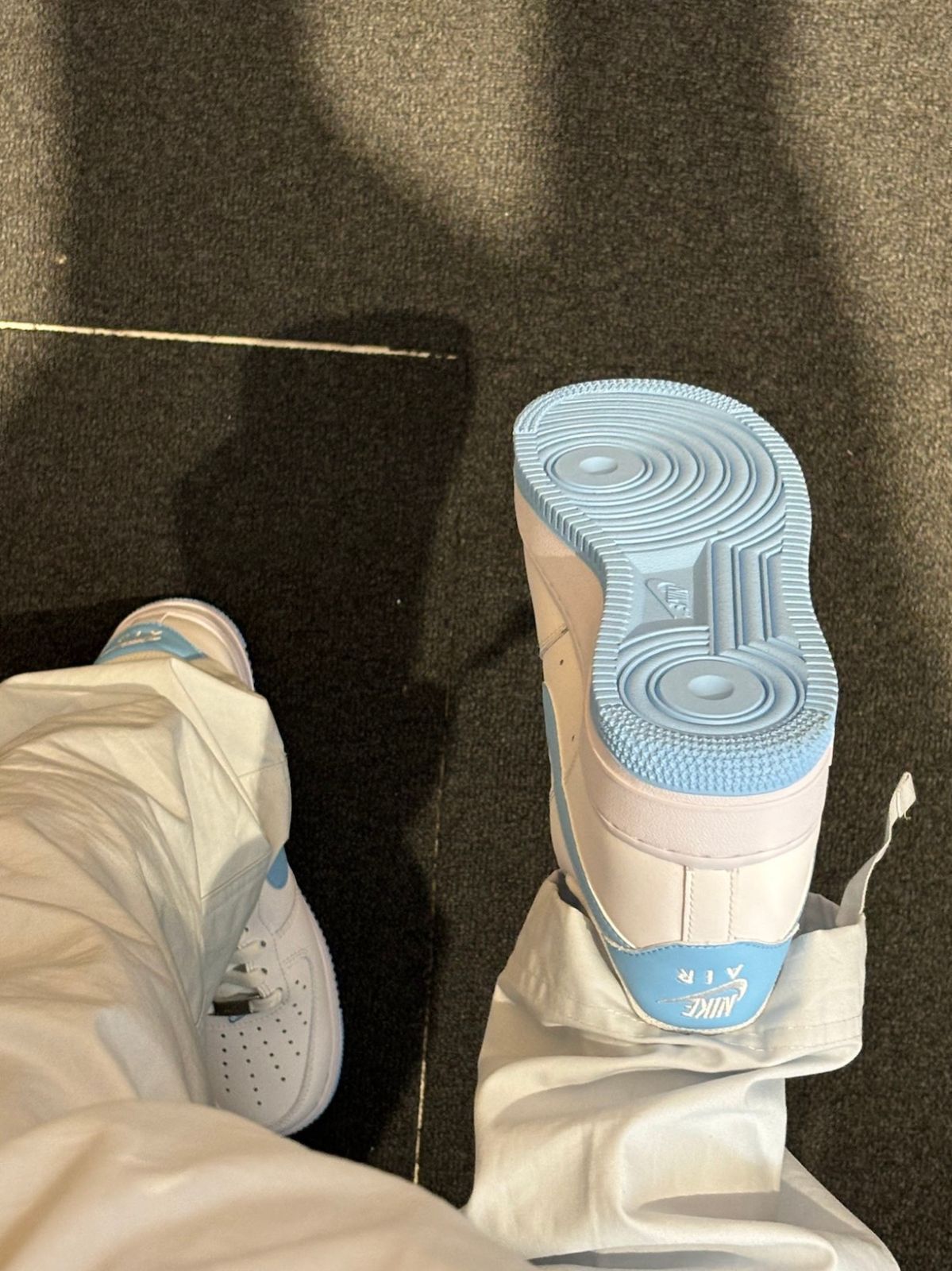 NIKE AIR FORCE 1 '07 ナイキ エアフォース1 07 メンズ レディース スニーカー ローカット WHITE/AQUARIUS BLUE/WHITE ホワイト FQ4296-100｜本日限定特価｜新品未使用