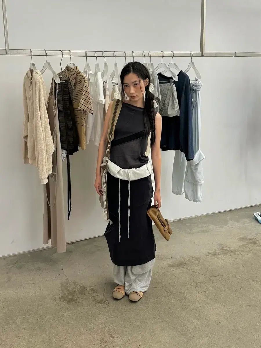 Open yy PANEL CUTOUT SKIRT パネル カットアウト スカート Open yy PANEL CUTOUT SKIRT パネル カットアウト スカート