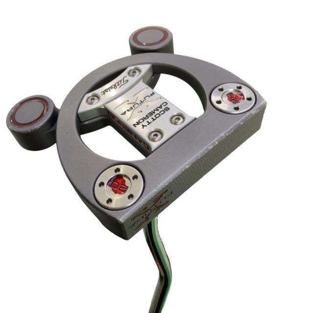 【中古】 タイトリスト SCOTTY CAMERON FUTURA X 33インチ パター PT スチール (フレックスその他) メンズ 男性用 右利き 右用 Cランク ゴルフクラブ