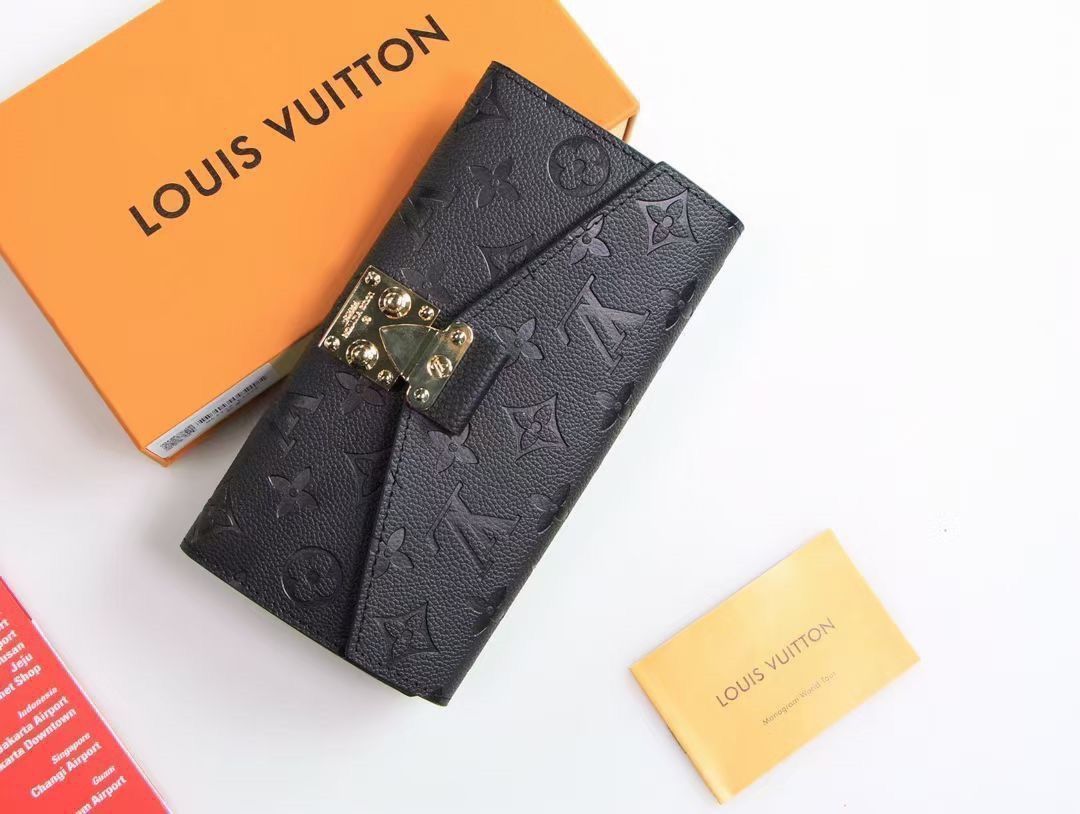 Louis Vuittonルイヴィトンハンドバッグ小銭入れハンドバッグ財布、財布、銀行カードバッグ、カードホルダー、16個のクレジットカードスロット-1個のファスナー付きコイン袋-2個のステープル付き大仕切り-S字ロック[本日特価|新品未使用品]