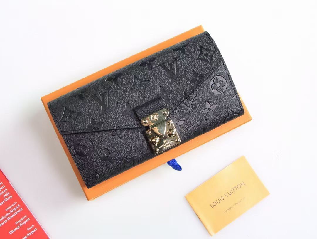 Louis Vuittonルイヴィトンハンドバッグ小銭入れハンドバッグ財布、財布、銀行カードバッグ、カードホルダー、16個のクレジットカードスロット-1個のファスナー付きコイン袋-2個のステープル付き大仕切り-S字ロック[本日特価|新品未使用品]