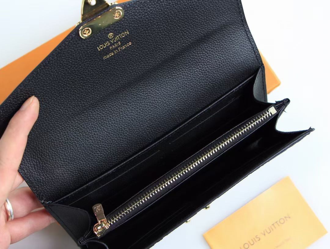 Louis Vuittonルイヴィトンハンドバッグ小銭入れハンドバッグ財布、財布、銀行カードバッグ、カードホルダー、16個のクレジットカードスロット-1個のファスナー付きコイン袋-2個のステープル付き大仕切り-S字ロック[本日特価|新品未使用品]