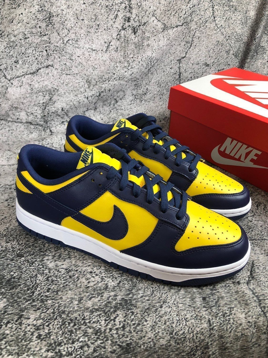 NIKE DUNK LOW RETRO 【MICHIGAN】 ナイキ ダンク ロー レトロ VARSITY MAIZE/MIDNIGHT NAVY/WHITE dd1391-700