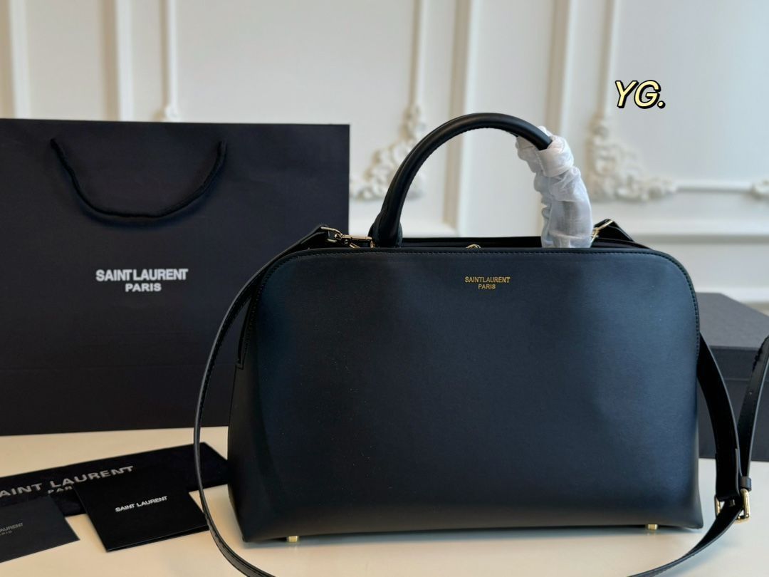YSLサンローランSDJ Duffleハンドバッグ、トランペット郵便配達バッグハンドバッグバッグ、、リュックサック、ウエストポーチ、ゼロ財布、手首バッグ、旅行バッグ、財布