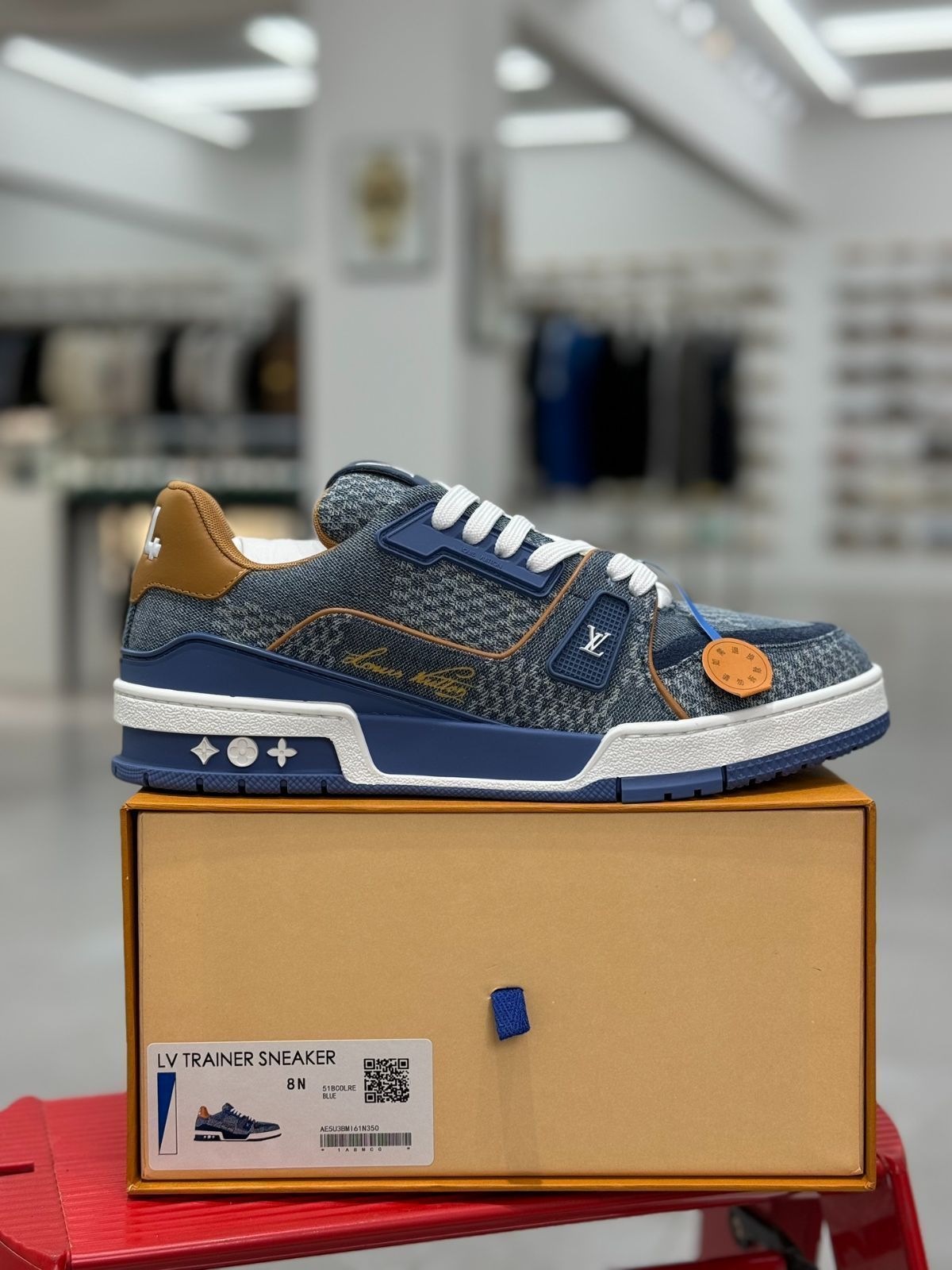 Louis Vuitton Trainer カラー カラー-キャンバスサザンチェック Louis Vuitton Trainer カラー カラー-キャンバスサザンチェック