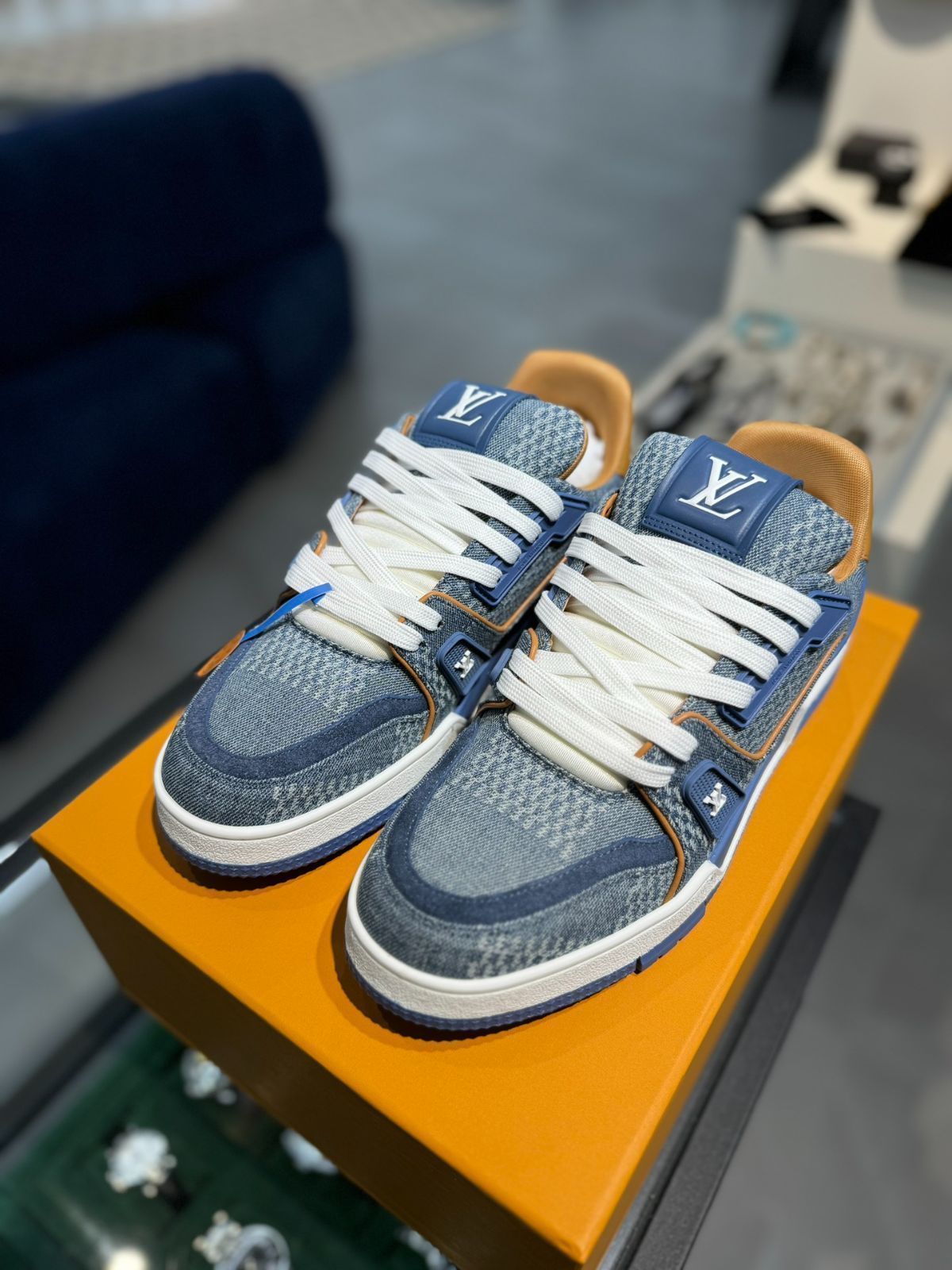 Louis Vuitton Trainer カラー カラー-キャンバスサザンチェック Louis Vuitton Trainer カラー カラー-キャンバスサザンチェック