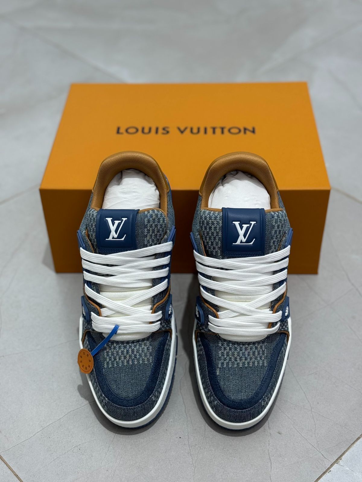 Louis Vuitton Trainer カラー カラー-キャンバスサザンチェック Louis Vuitton Trainer カラー カラー-キャンバスサザンチェック