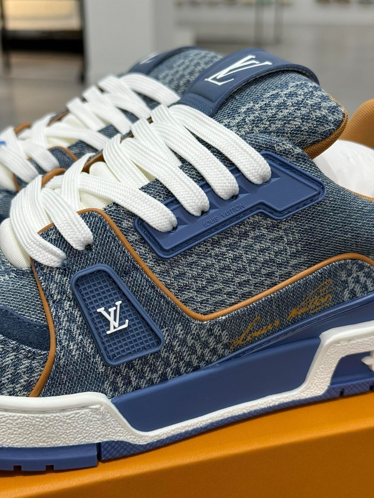 Louis Vuitton Trainer カラー カラー-キャンバスサザンチェック Louis Vuitton Trainer カラー カラー-キャンバスサザンチェック
