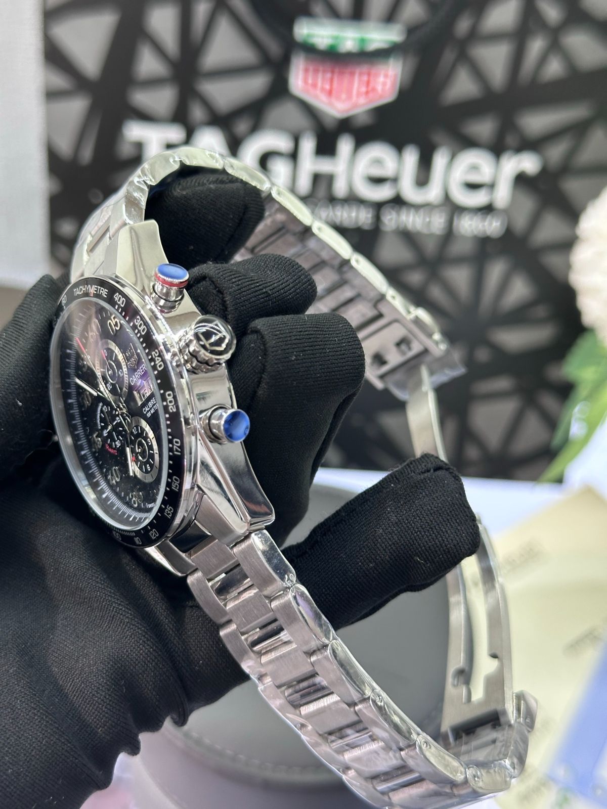 TAG HEUER タグホイヤー メンズ腕時計｜クオーツ×クロノグラフ｜本日限定特価新品未使用