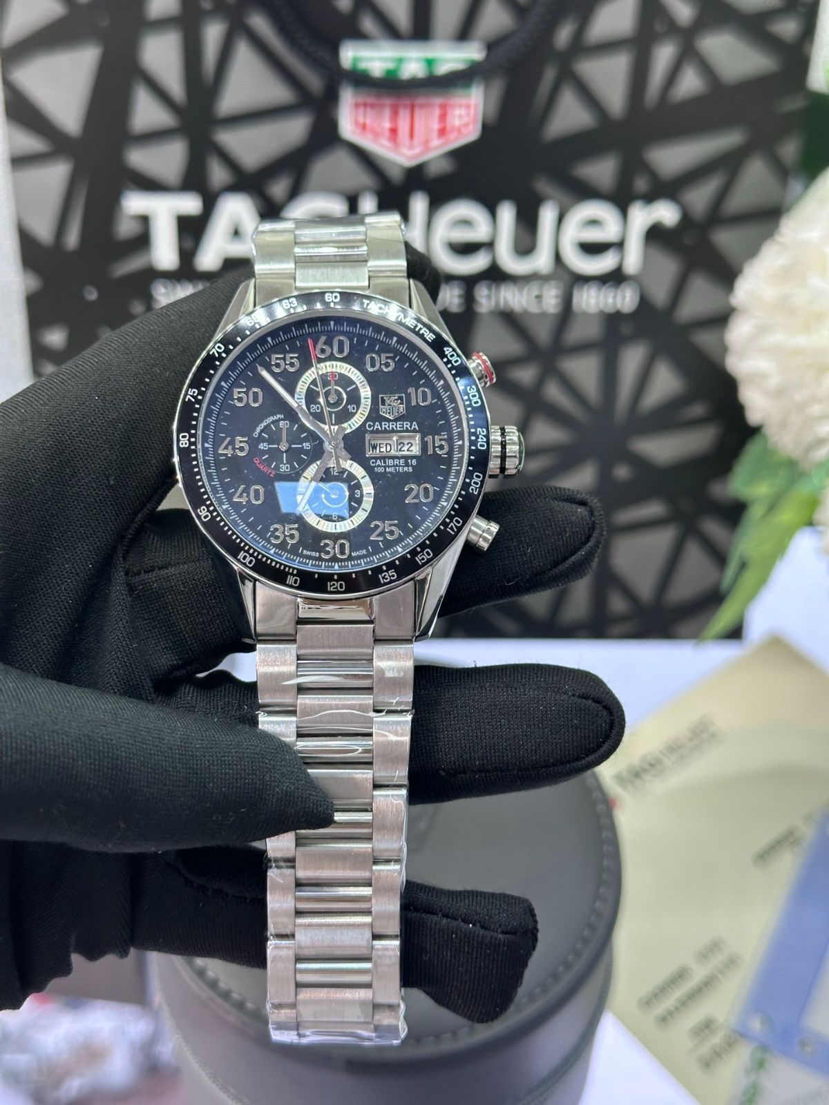 TAG HEUER タグホイヤー メンズ腕時計｜クオーツ×クロノグラフ｜本日限定特価新品未使用