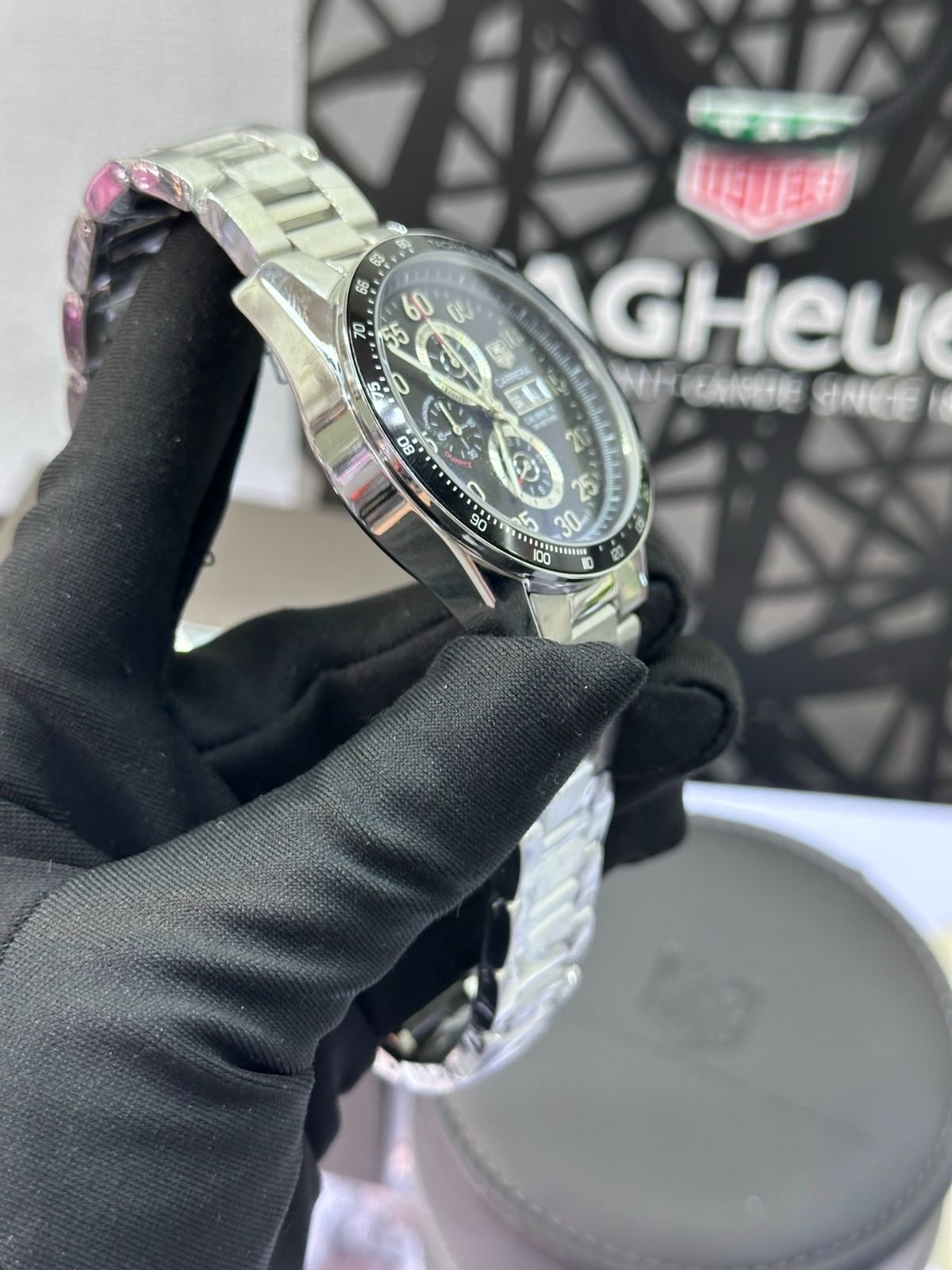 TAG HEUER タグホイヤー メンズ腕時計｜クオーツ×クロノグラフ｜本日限定特価新品未使用