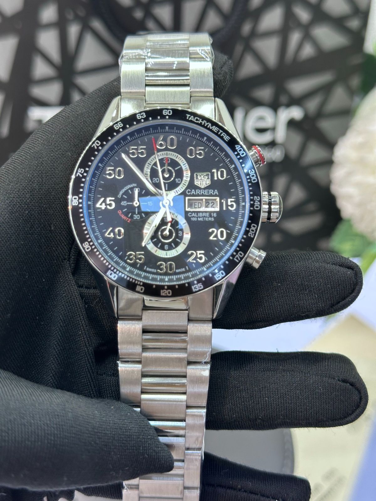 TAG HEUER タグホイヤー メンズ腕時計｜クオーツ×クロノグラフ｜本日限定特価新品未使用