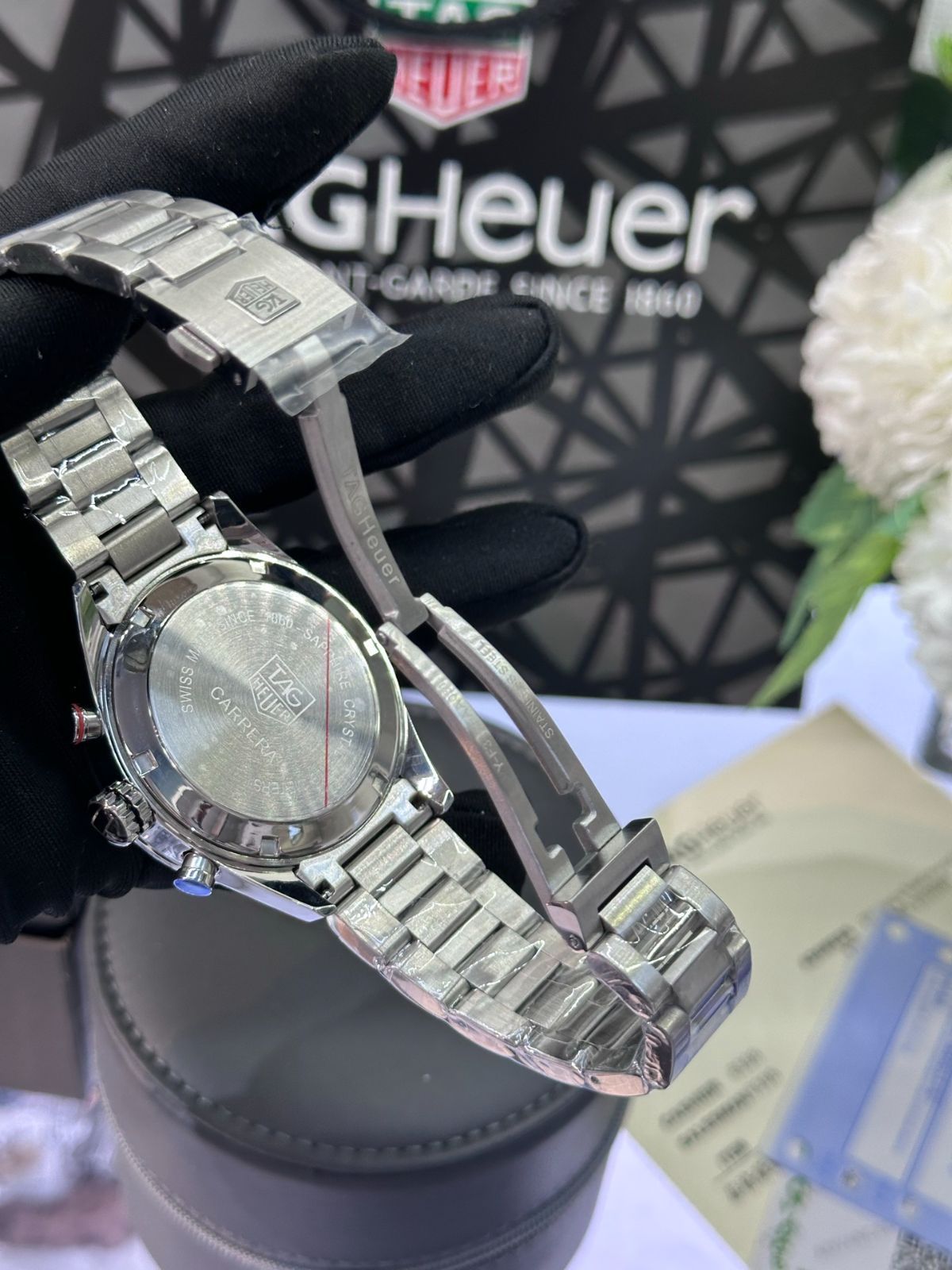 TAG HEUER タグホイヤー メンズ腕時計｜クオーツ×クロノグラフ｜本日限定特価新品未使用