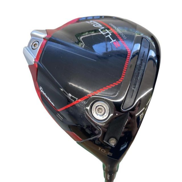 【中古】 テーラーメイド STEALTH2 10.5° ドライバー DR TENSEI RED TM50(STEALTH DR) (フレックスS) メンズ 男性用 右利き 右用 Cランク ゴルフクラブ