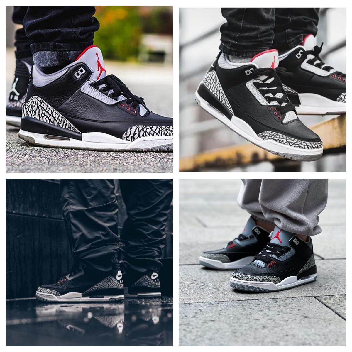 Nike Air Jordan 3 Retro OG Black Cement ナイキ エアジョーダン3 レトロ OG ブラックセメント854262-001