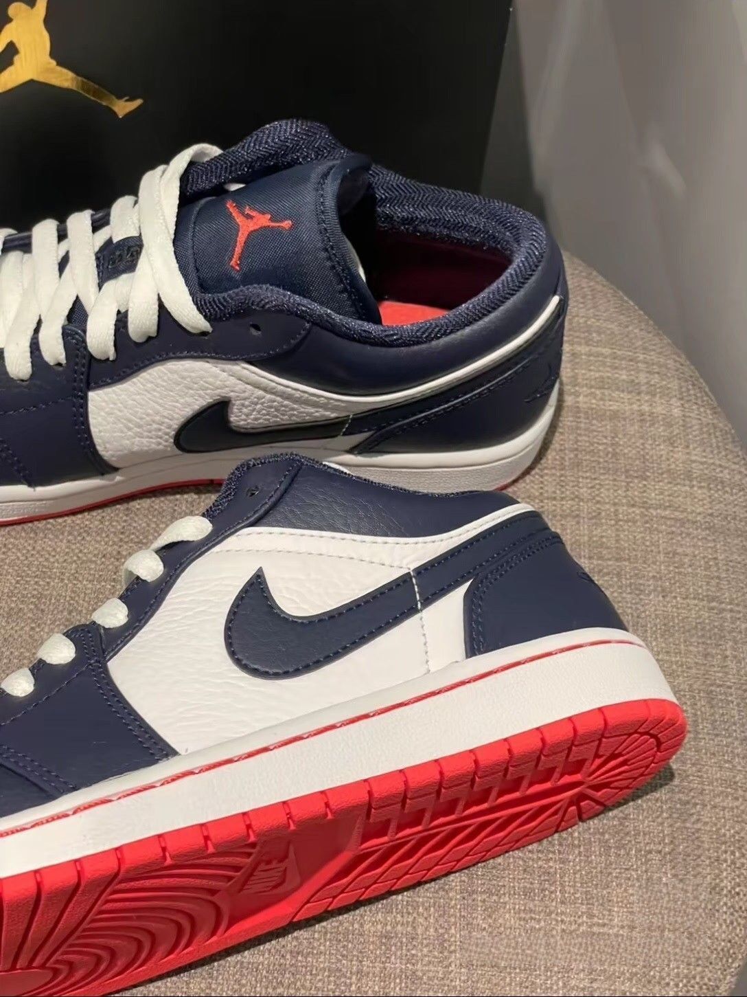 ?大特価?新品 未使用 Nike Air Jordan Low Retro ember glow 箱付