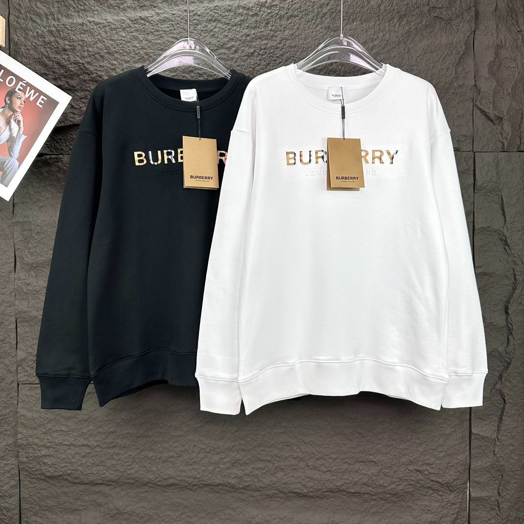 BURBERRY パッチロゴ クルーネックスウェット [本日特価|新品未使用品]